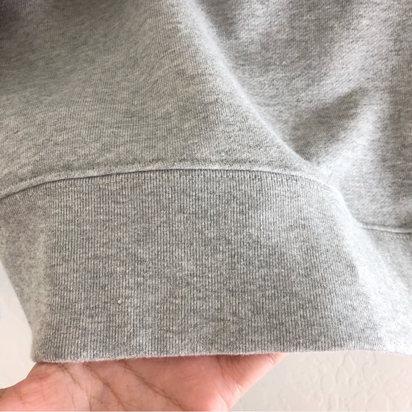 J Crew Asymmetrical Ruffle Sweatshirt size Medium - Picture 6 of 9